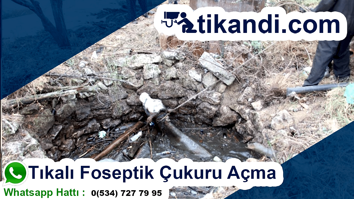 Foseptik Çukuru Tıkanıklık Açma